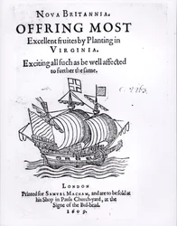 Nova Britannia. Offrant les meilleurs fruits par la plantation en Virginie, 1609
